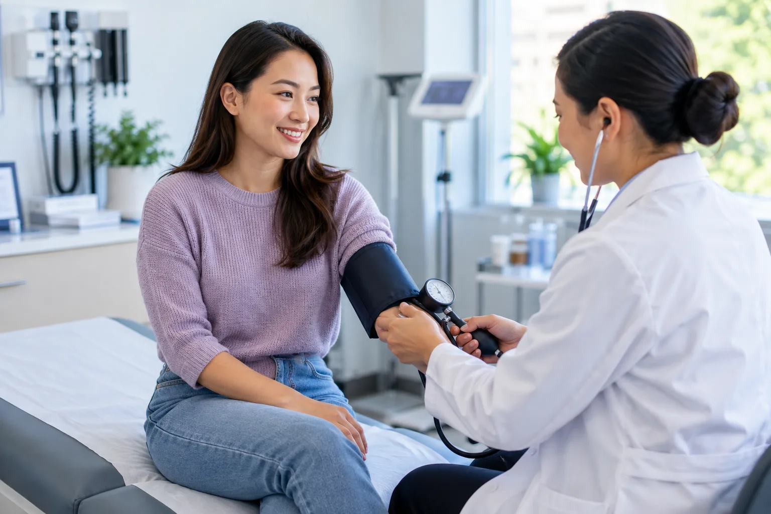 Annual Physical exam - blood pressure check