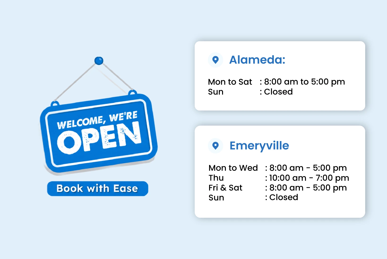 Dental office hours and appointment availability