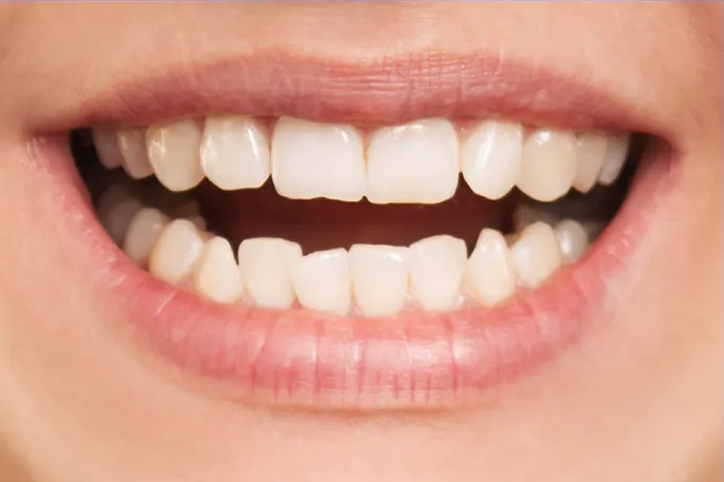 Crooked and crowded teeth before Invisalign® aligners