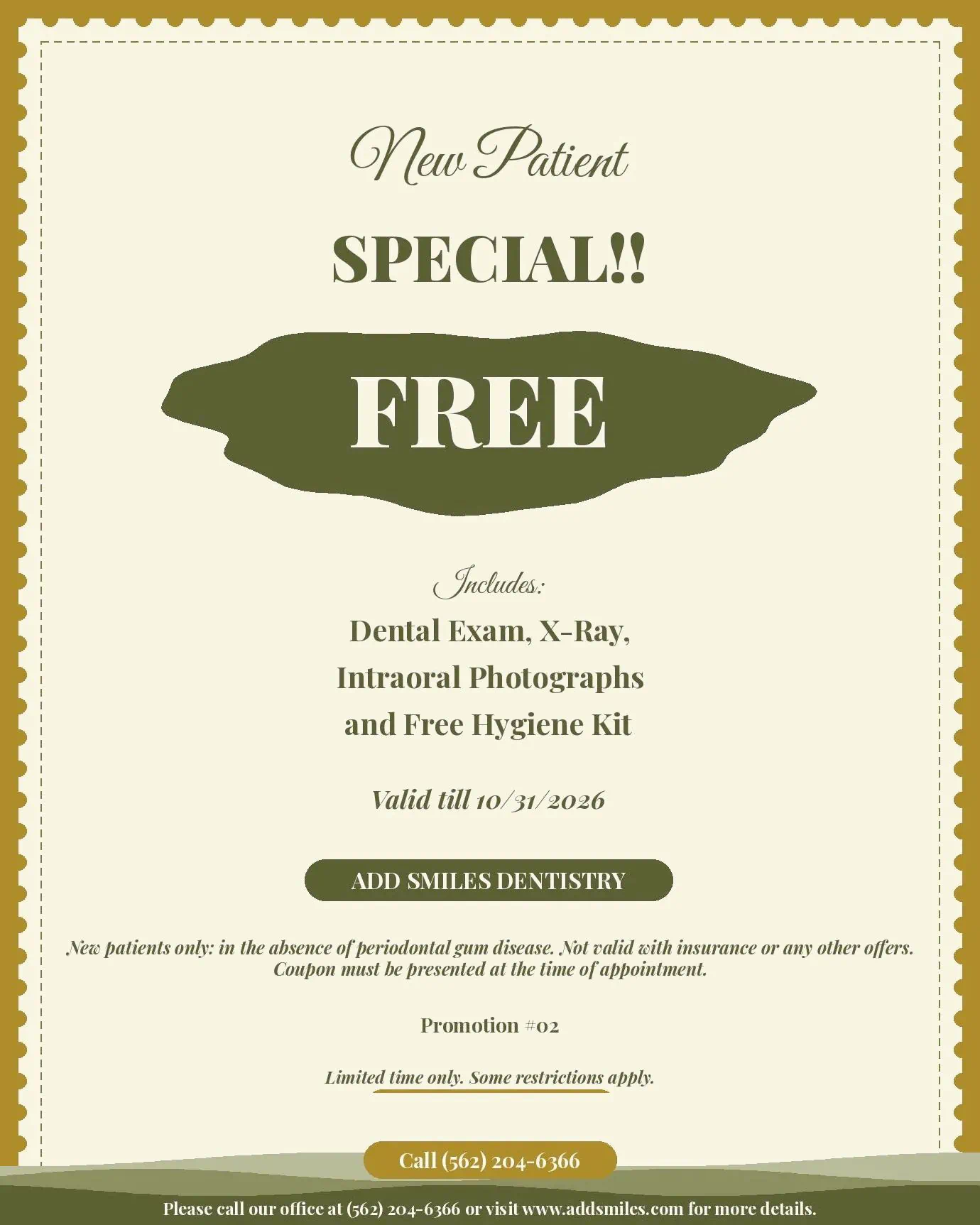 New Patient Offer