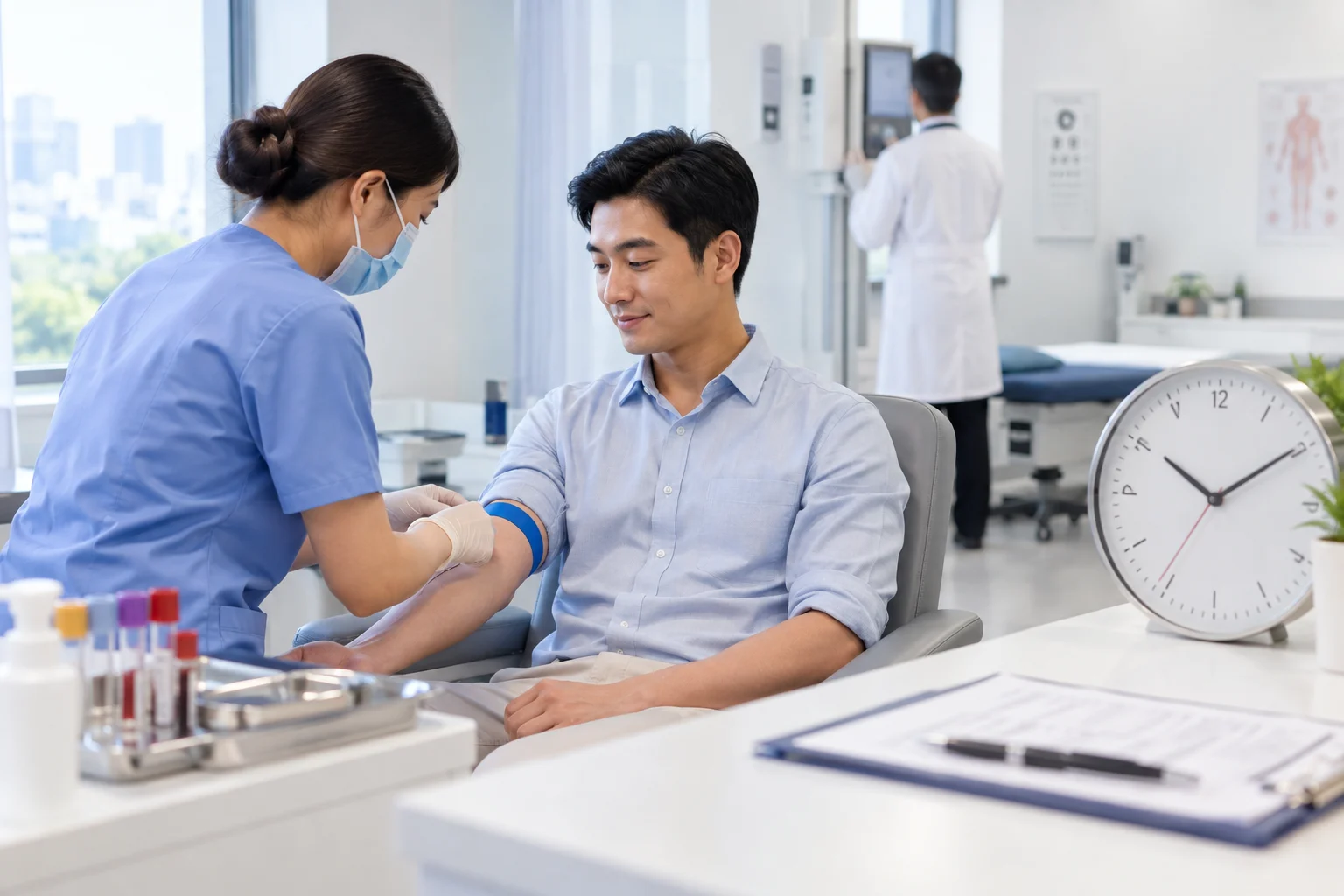 Statutory Medical Check-Up duration