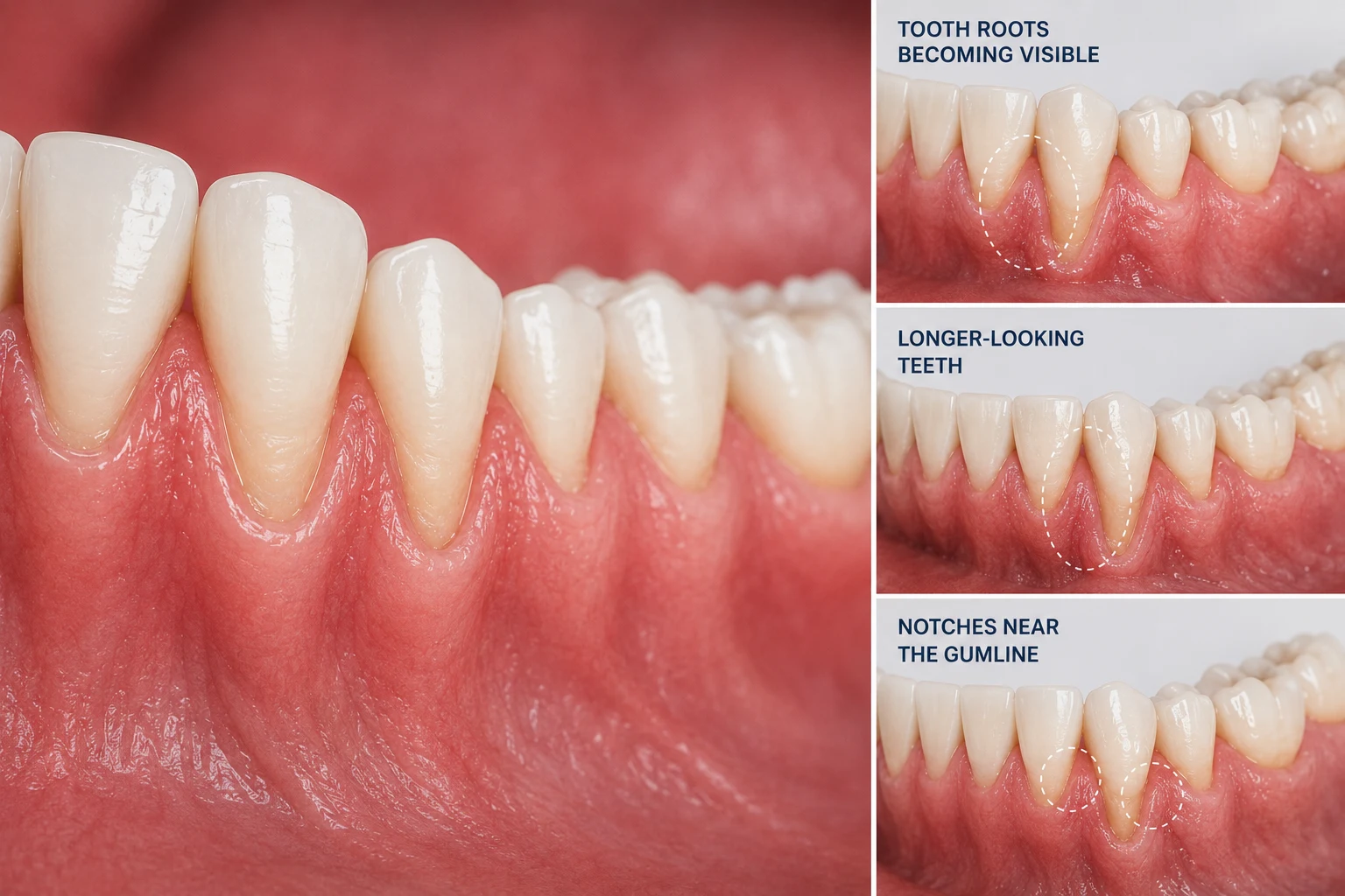 Signs of Receding Gums