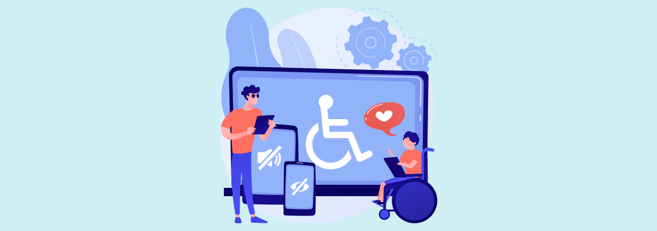 Accessible dental website supporting ADA compliance standards