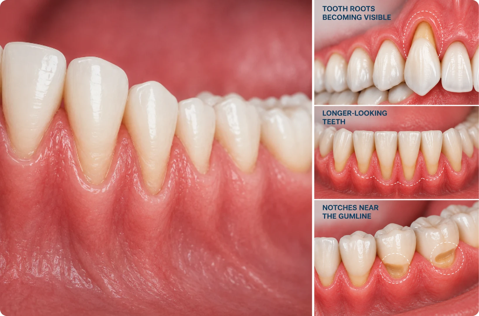 Signs of Receding Gums