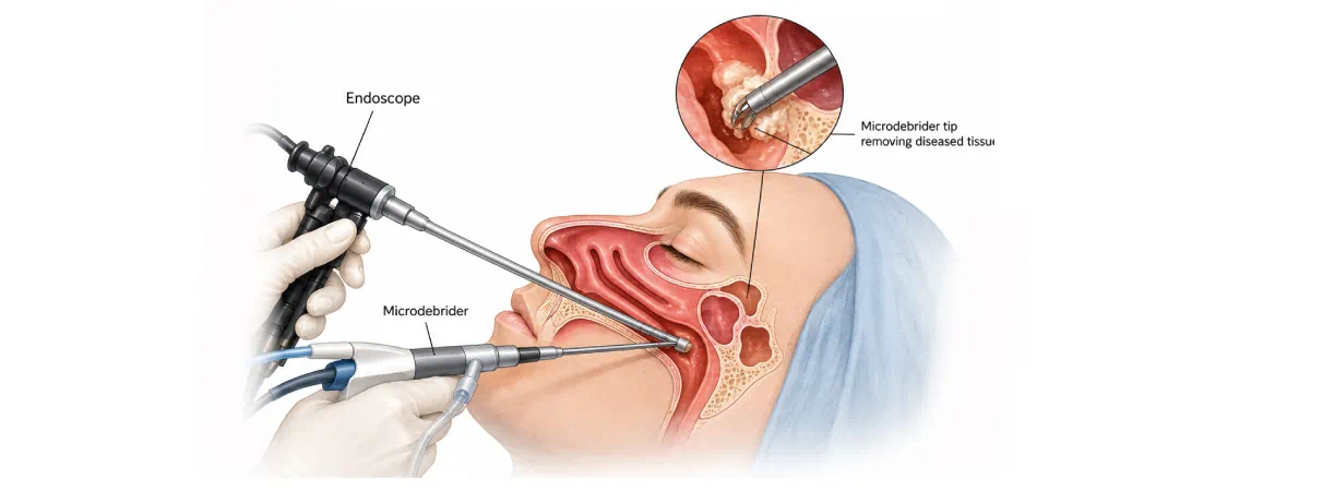 Microdebrider-Assisted Procedures
