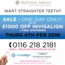 Natural Smiles Annual Sale in Leicester