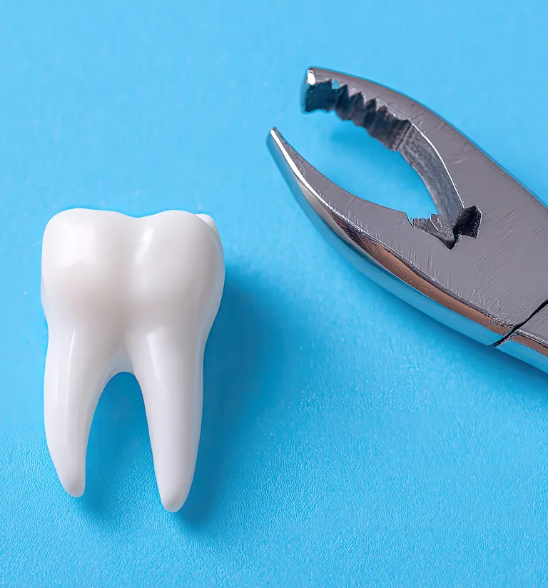 dentist taking care of dental emergency 