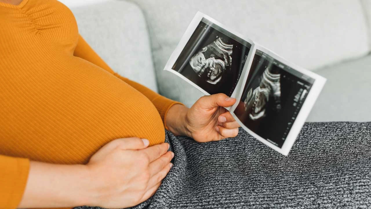 pregnancy first trimester care icon