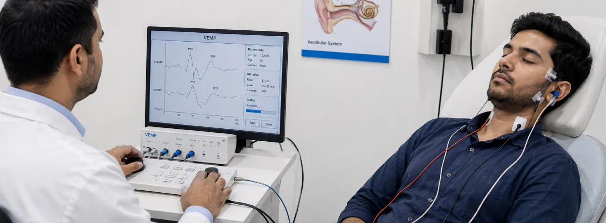 Vestibular Evoked Myogenic Potential (VEMP)