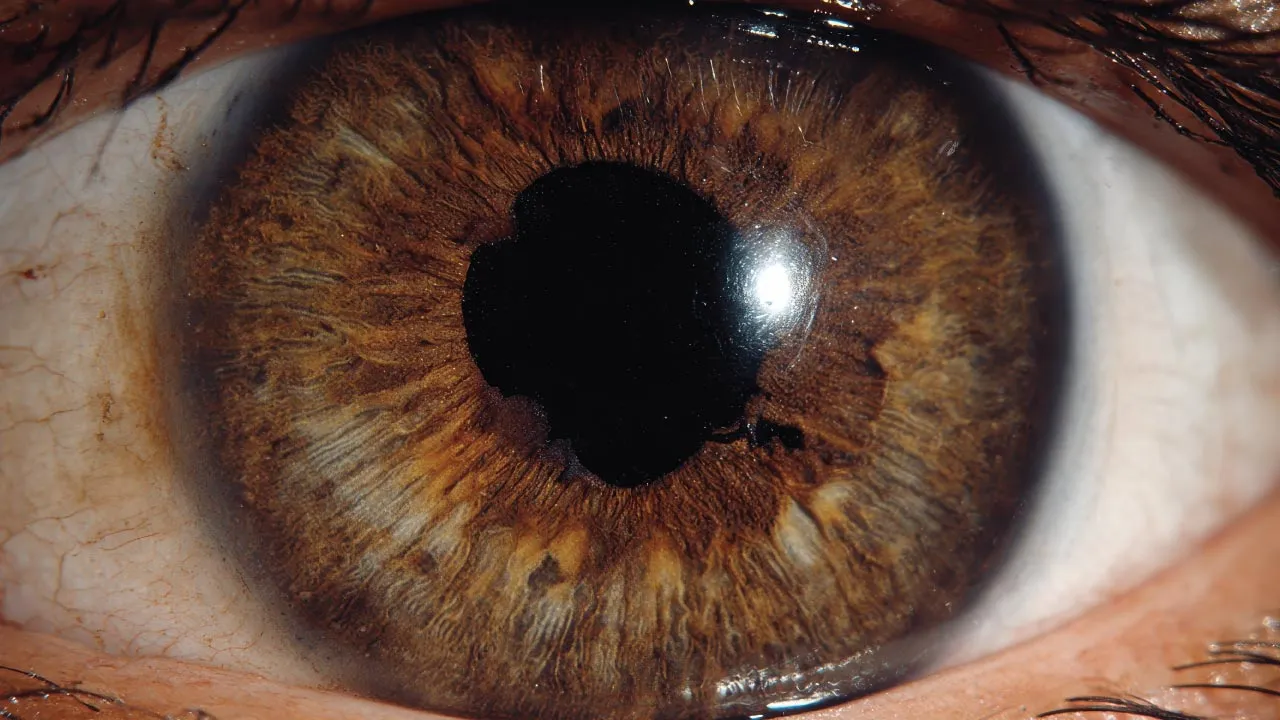 Infant with congenital eyelid coloboma being evaluated by an oculoplastic surgeon