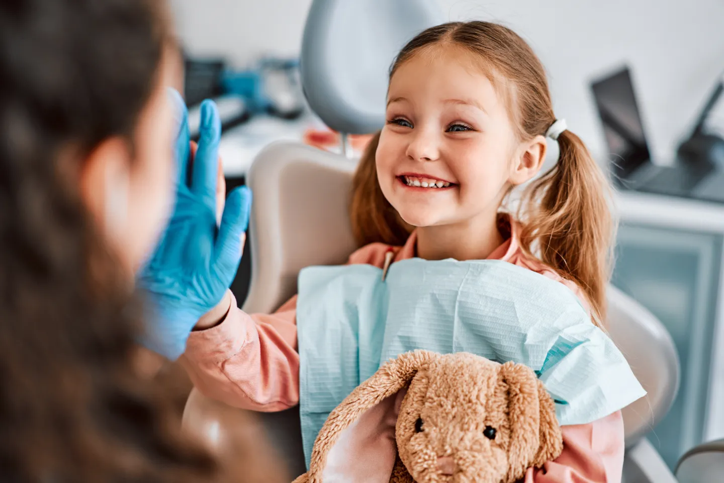 Children learning good dental hygiene habits for lifelong healthy smiles