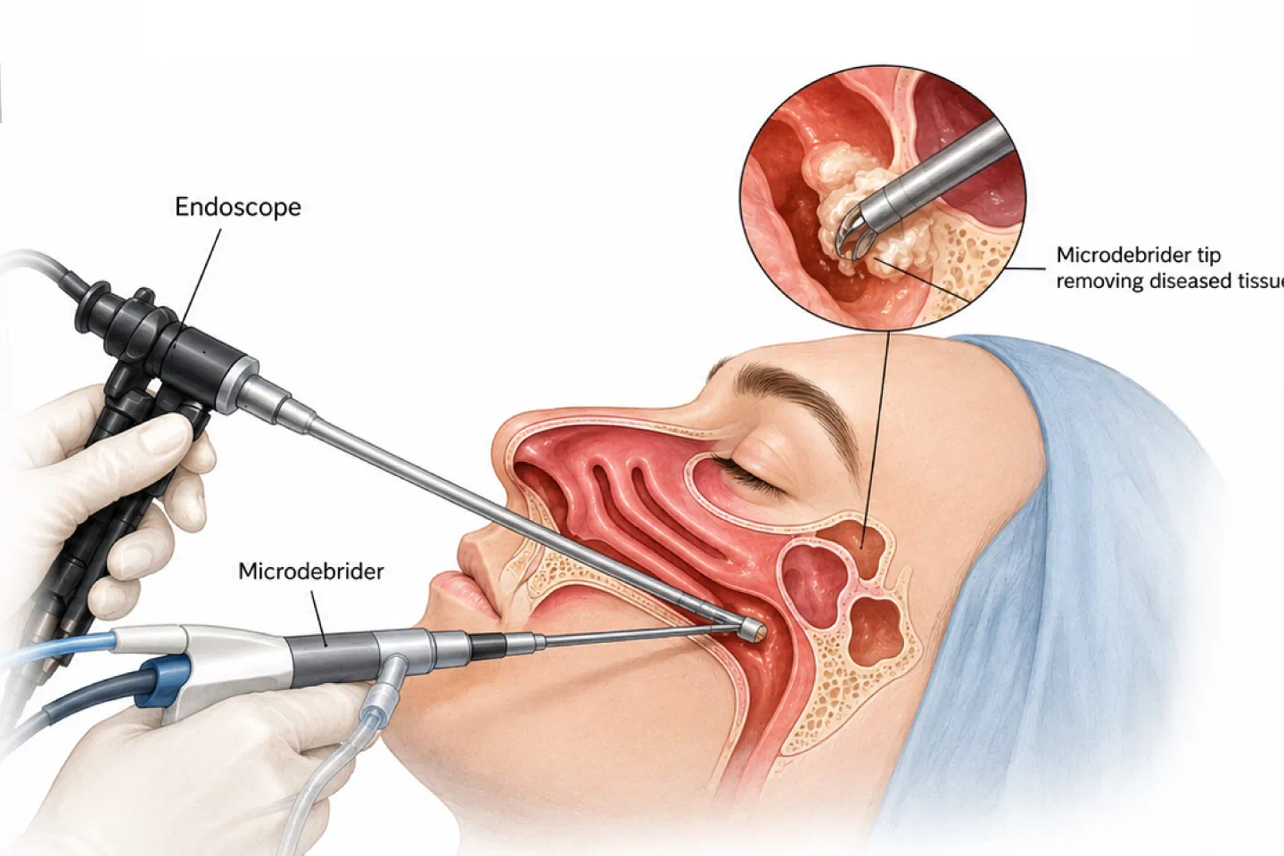 Microdebrider-Assisted Procedures