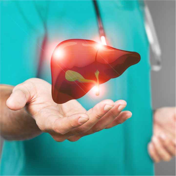 Common Bile Duct Illustration Showing Stone Obstruction