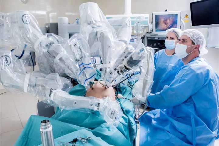 Robotic myomectomy