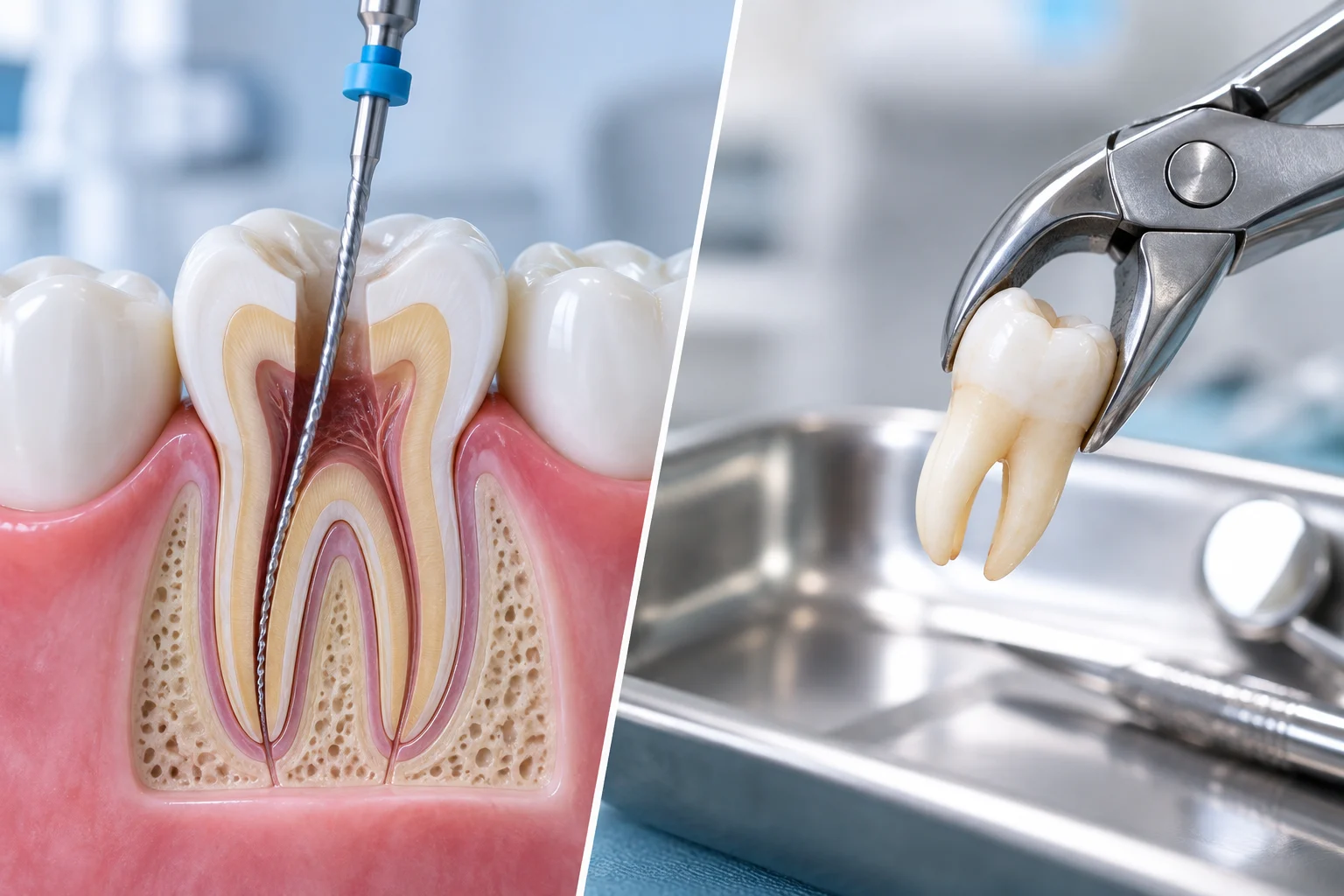 Root Canal vs. Tooth Extraction