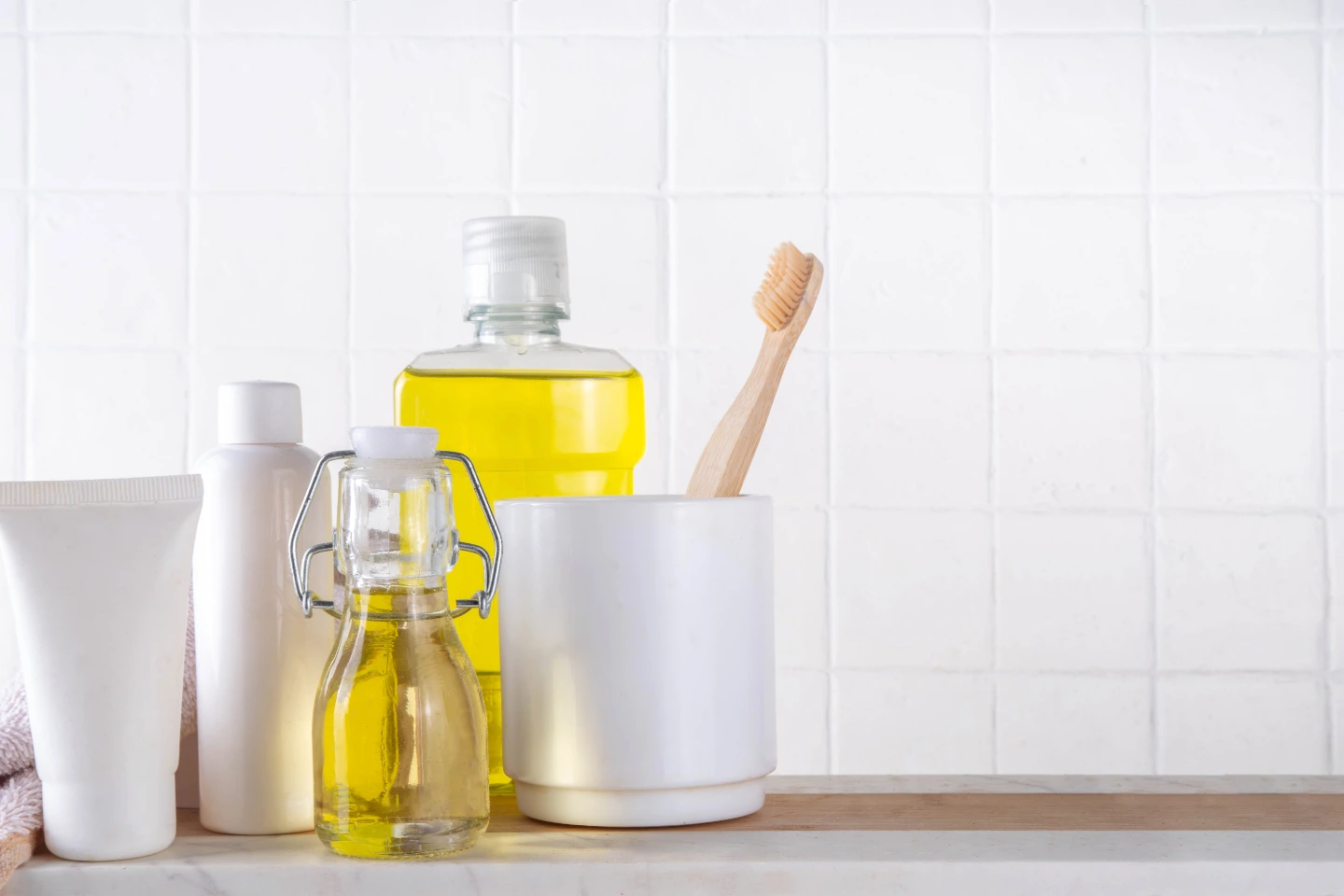 oil pulling of teeth