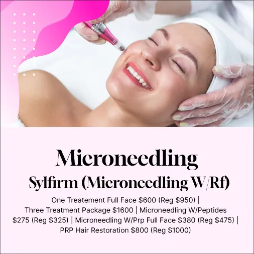 Microneedling Procedures are done at WPAC, Fontana, CA