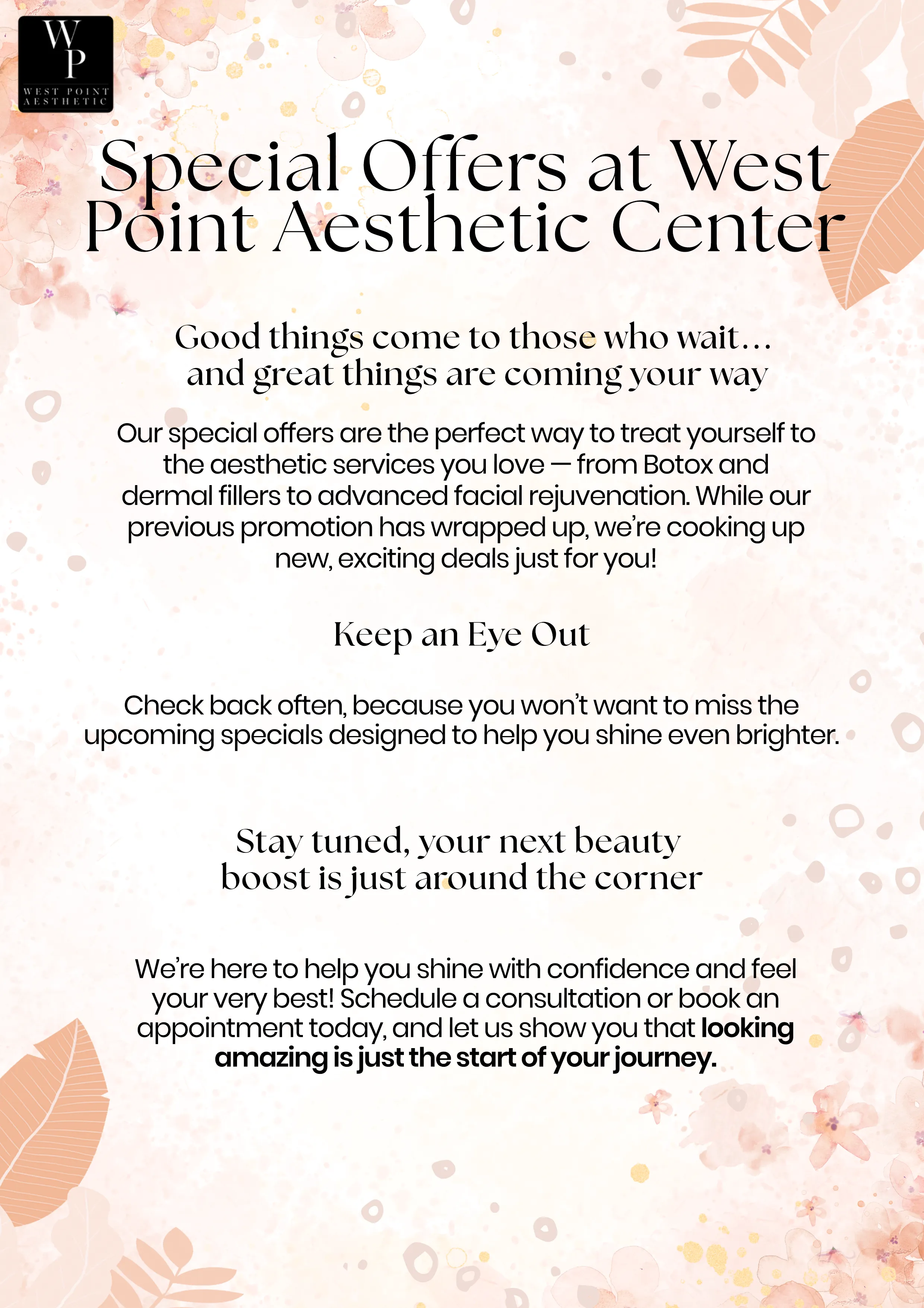 WPAC special offers