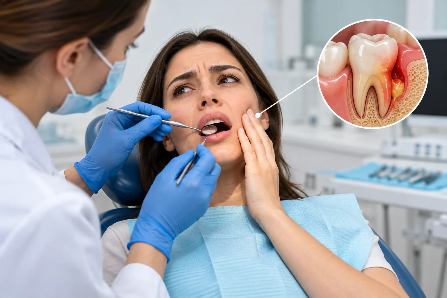 Dental Infection After Emergency Treatment